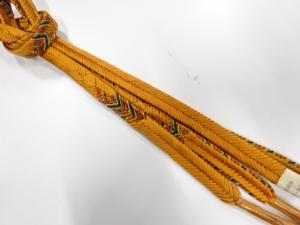 未使用品　正絹　手組帯締め